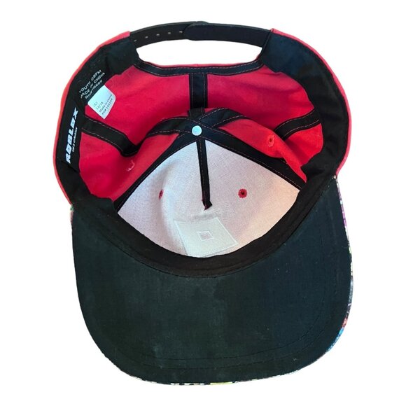 ROBLOX Youth Hat Cap Baseball Snapback Adjustable Video Game Red Characters - Picture 6 of 8